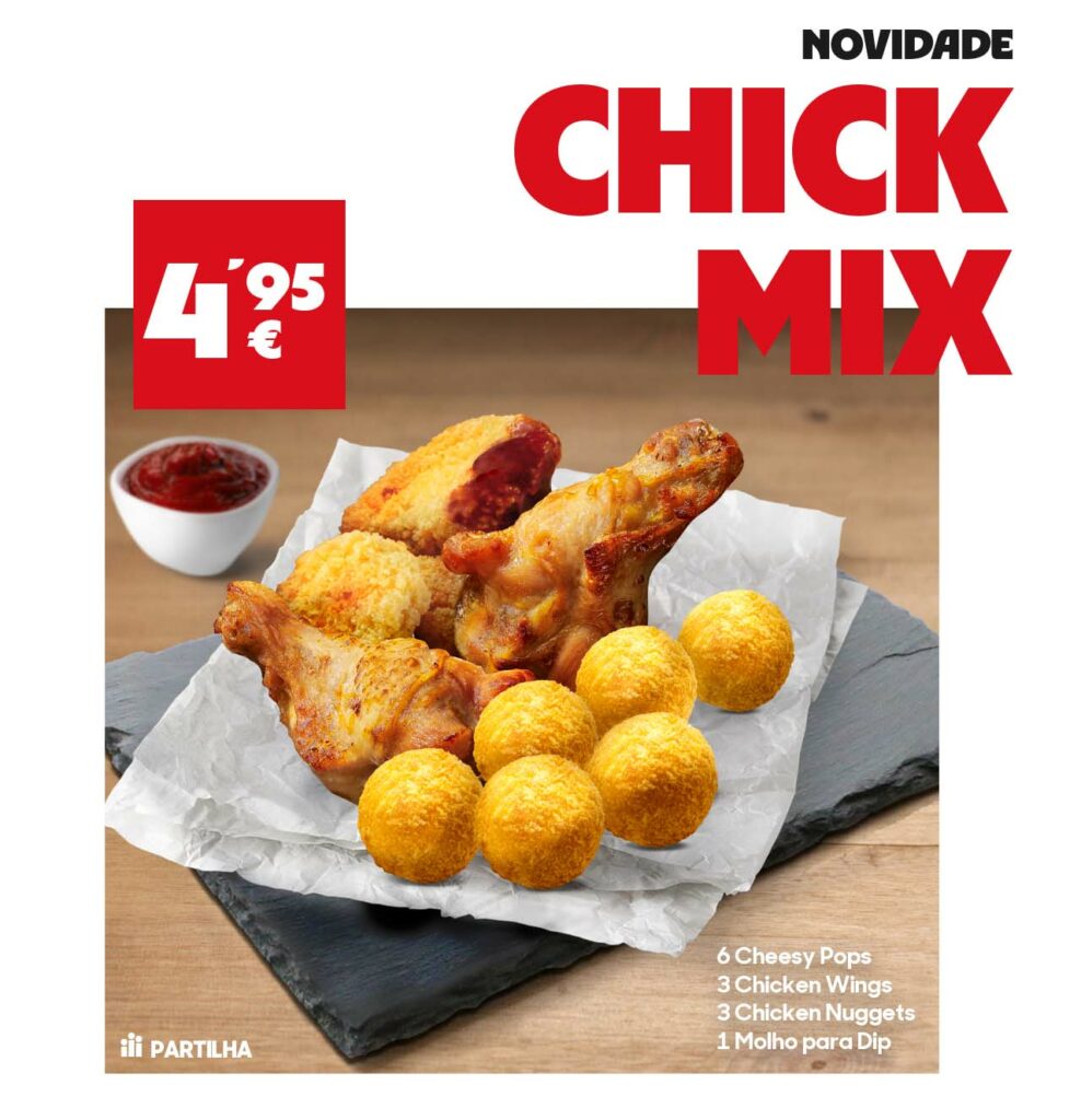 CHICK MIX, No restaurante - Pizza Hut Portugal