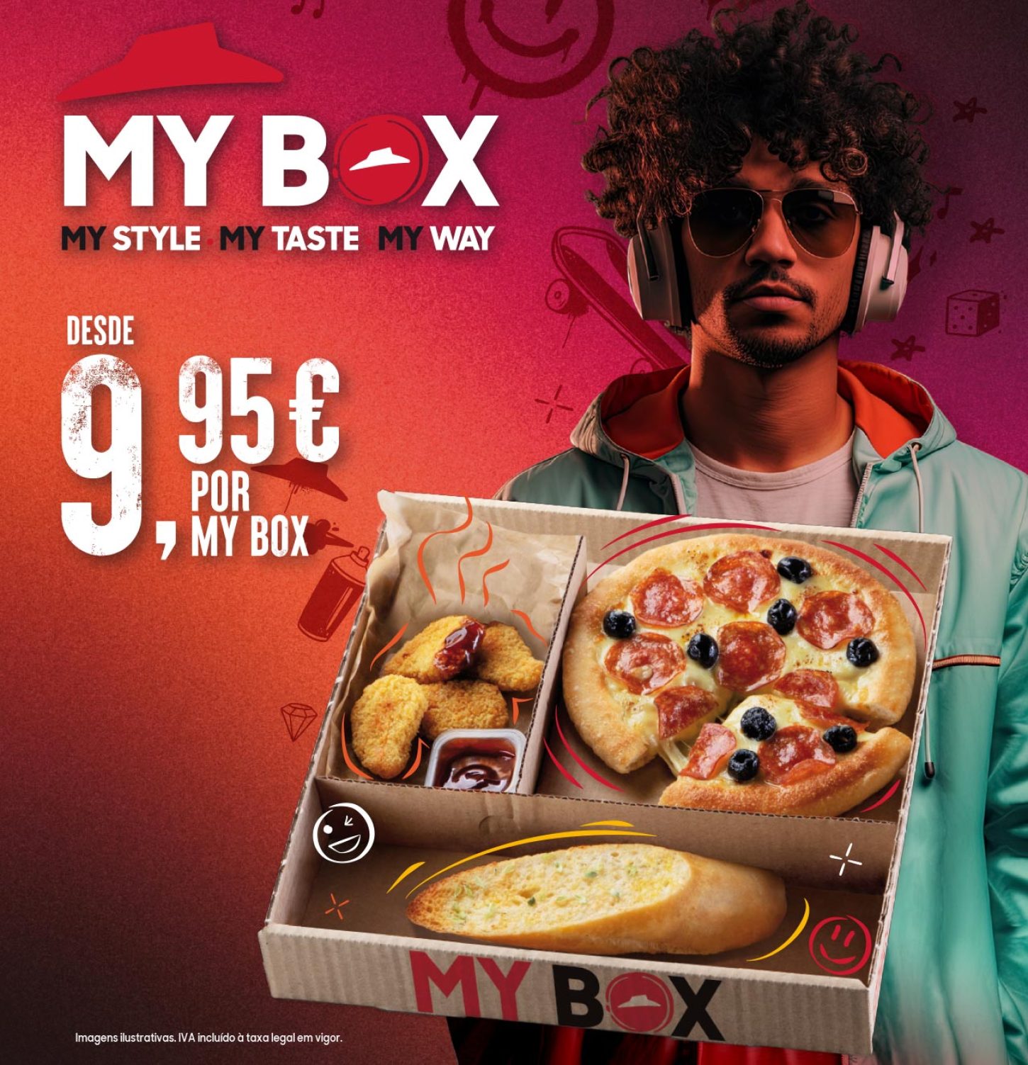 MY BOX - Delivery e Take Away. Pizza Hut Portugal