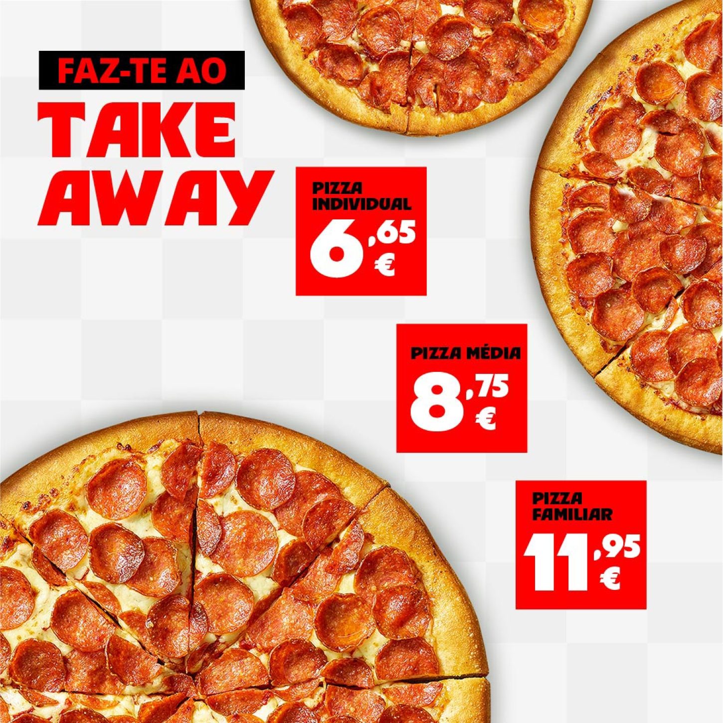 Faz-te ao Take Away Pizza Hut