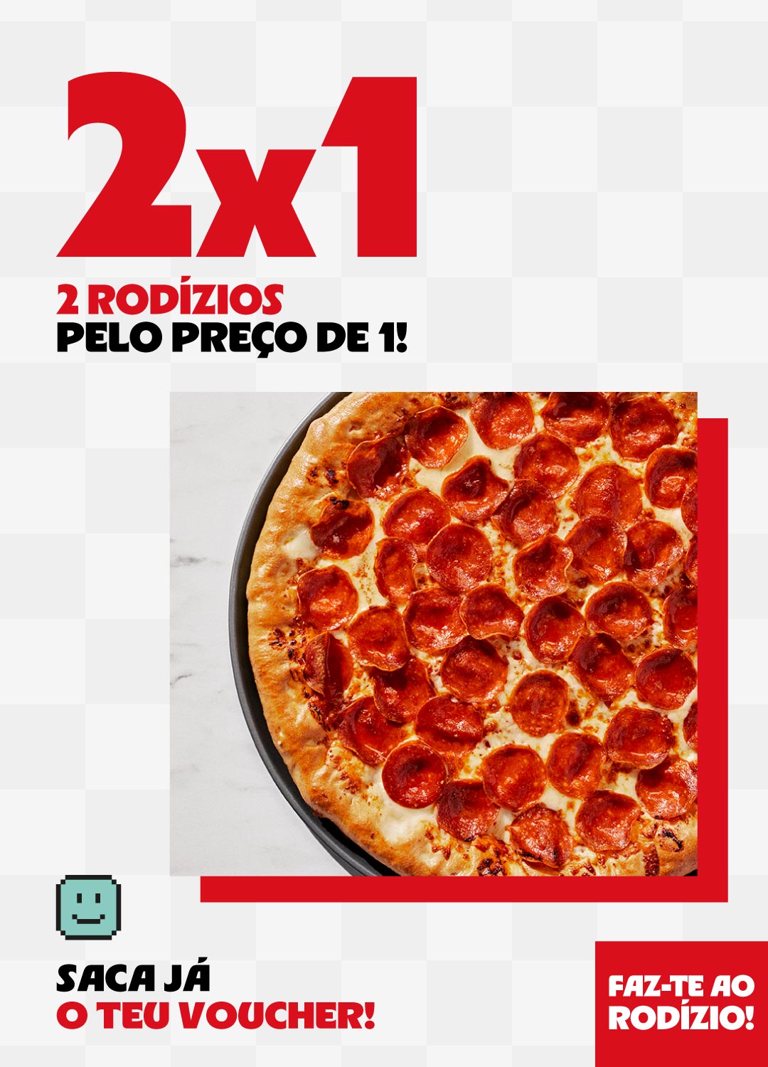 Giveaway 2x1 Rodízio de Pizzas na Pizza Hut