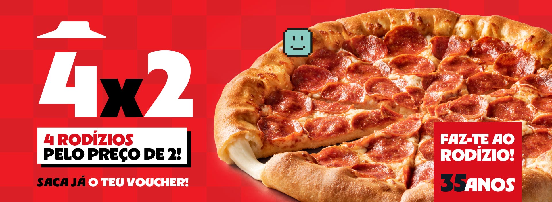 Giveaway 4x2 Rodízio Pizza Hut
