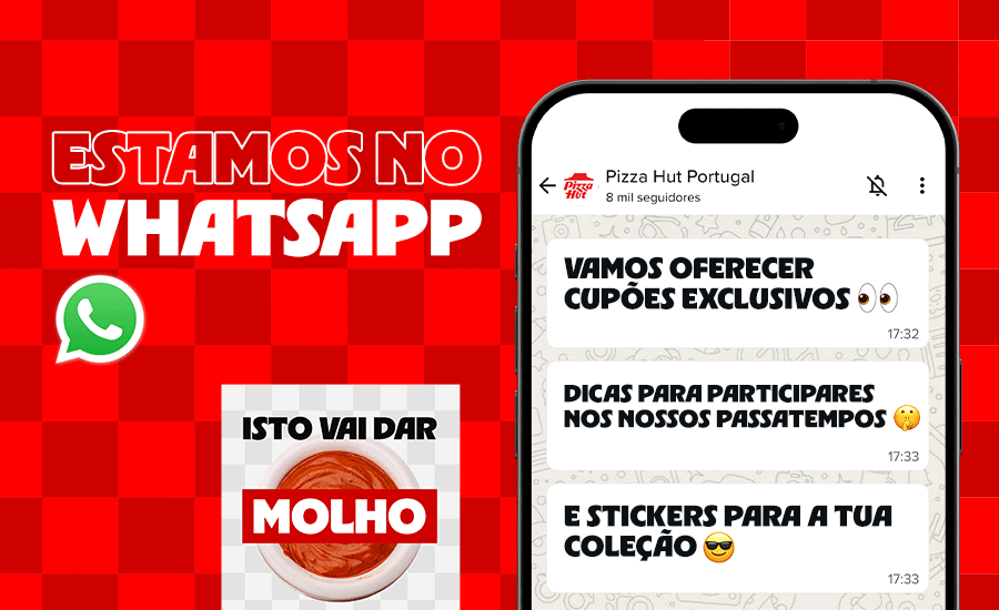 Whatsapp Pizza Hut Portugal
